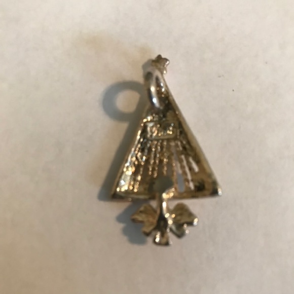 Christmas Tree Pendant Austrian Crystals Vintage - Picture 5 of 5